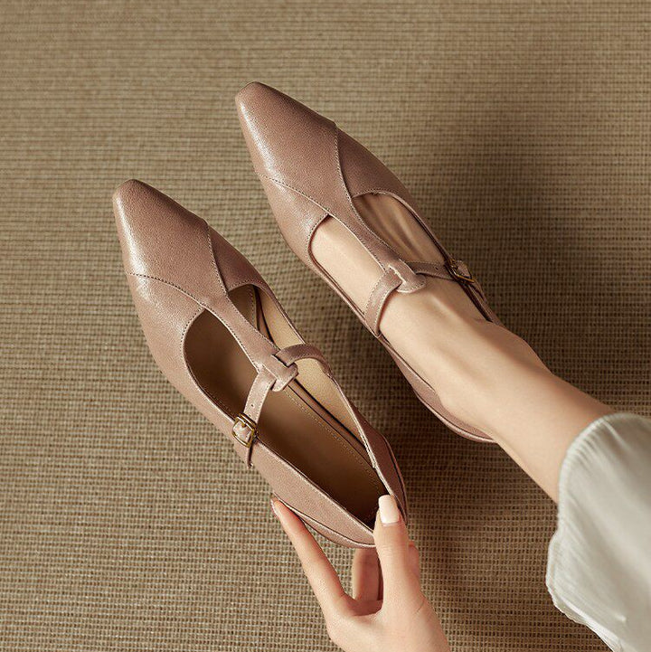 Veloria Genuine Leather Heels