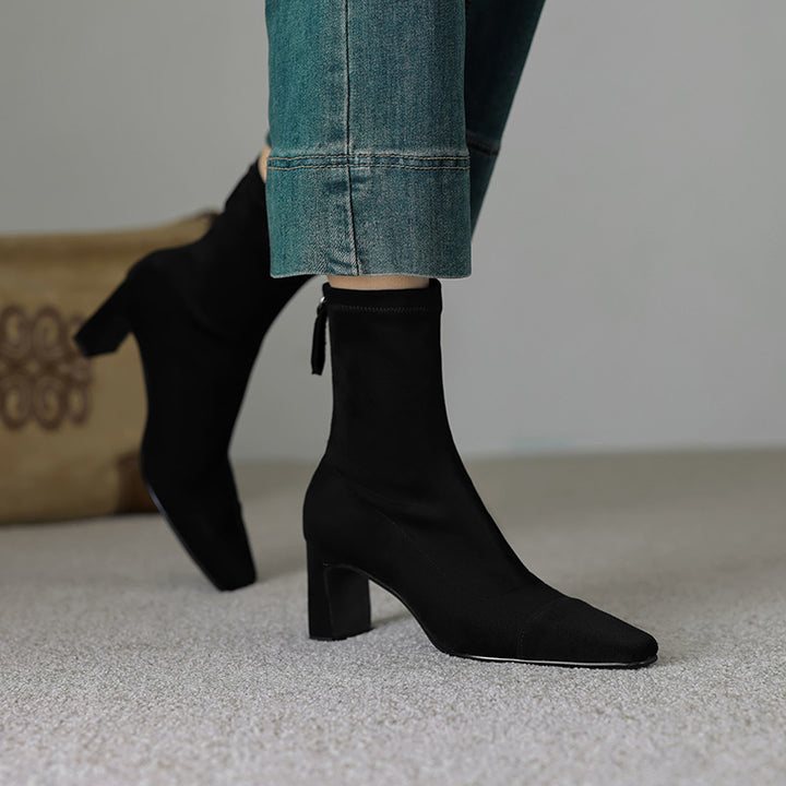 Sarona Genuine Suede Boots