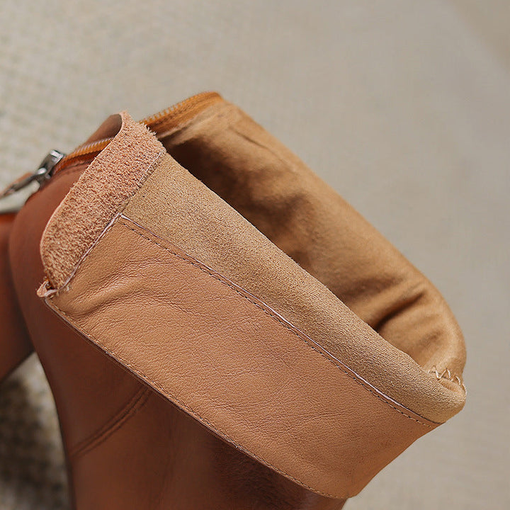 Calisse Genuine Leather Boots