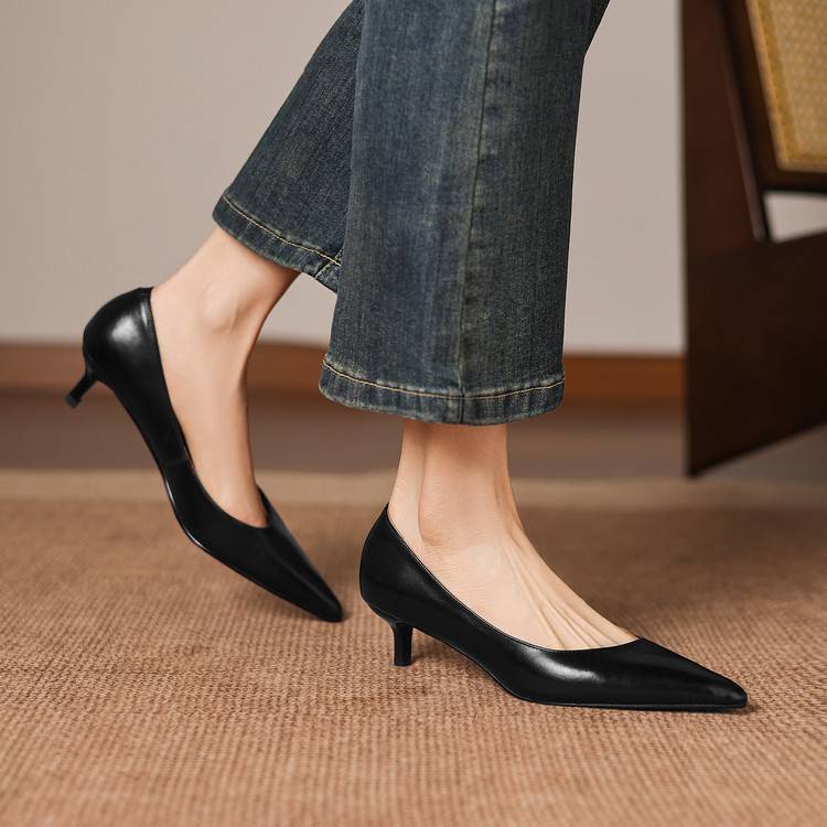 Riva Genuine Leather Heels