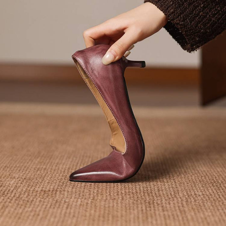 Riva Genuine Leather Heels