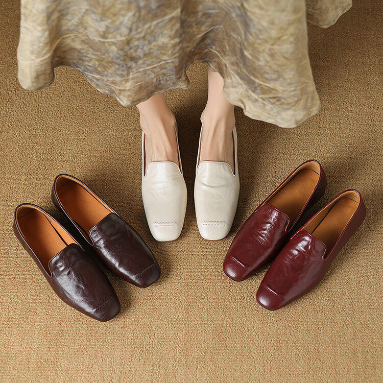 Alana Genuine Leather Loafers