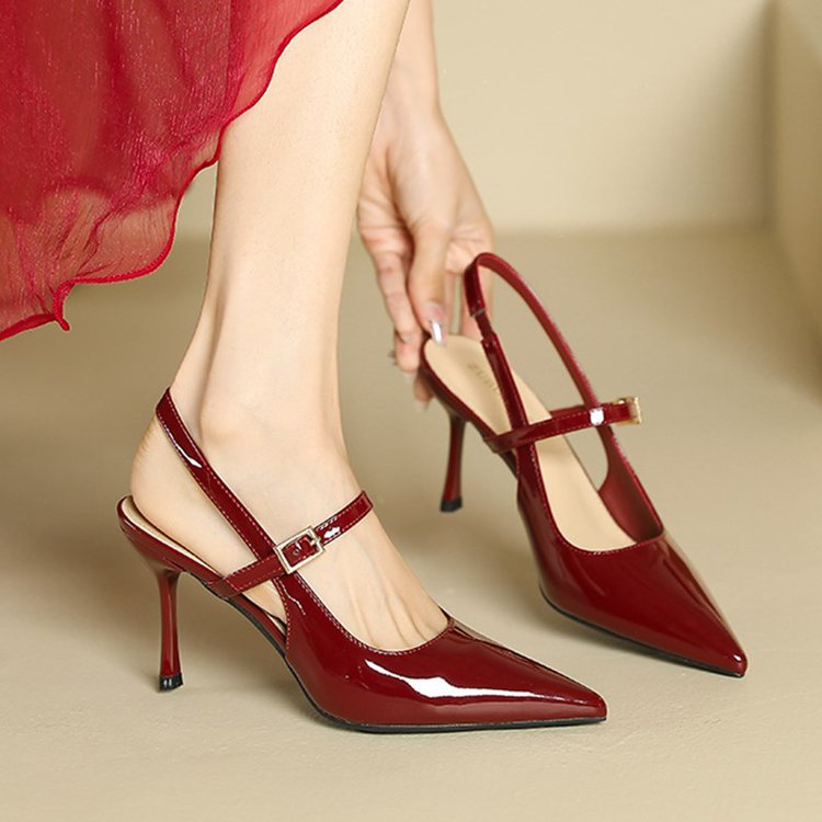 Narella Leather Heels