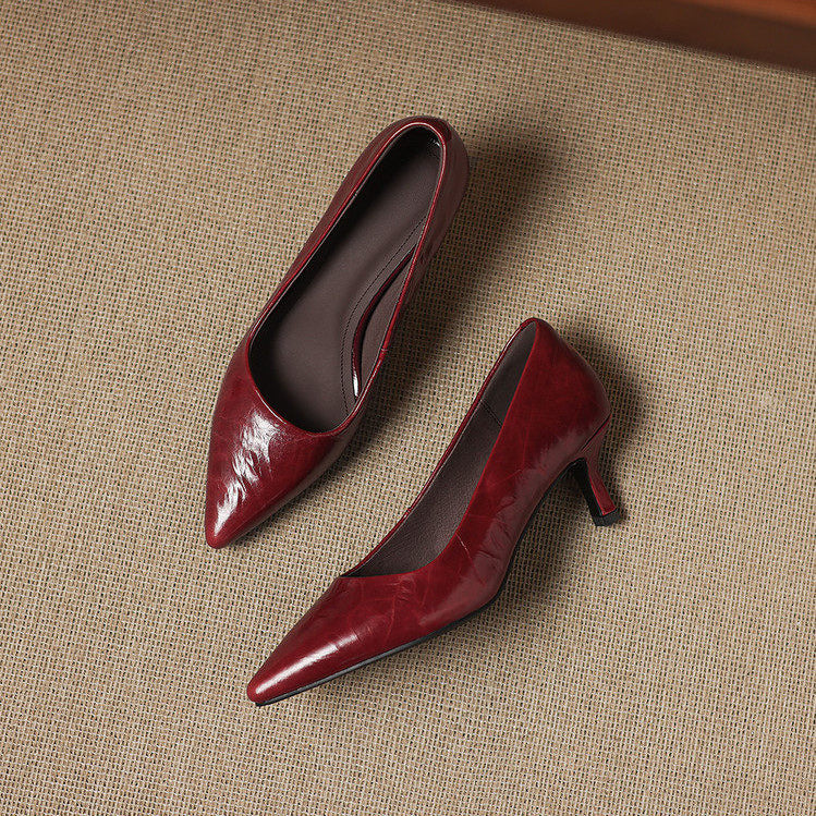 Verona Genuine Leather Heels