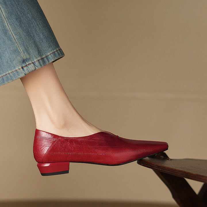 Zerelle Genuine Leather Loafers