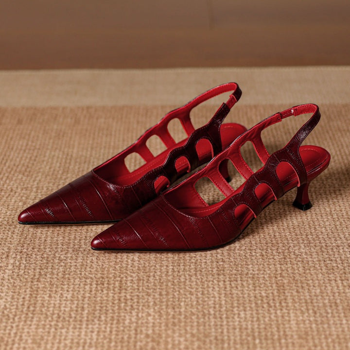 Renata Genuine Leather Heels