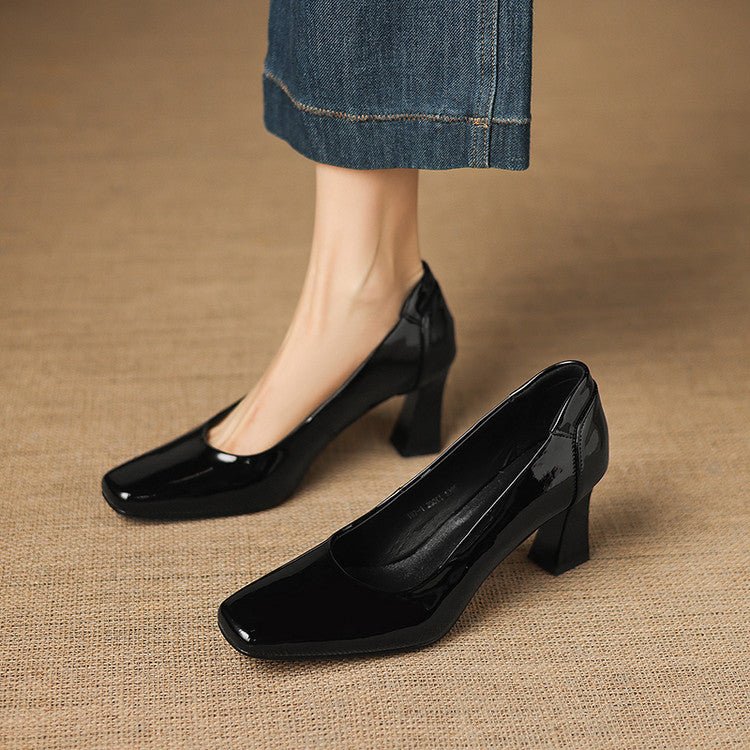 Ayora Genuine Leather Heels