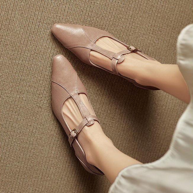 Veloria Genuine Leather Heels