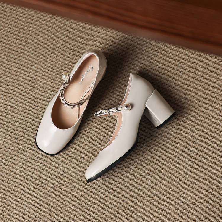 Vessa Genuine Leather Heels