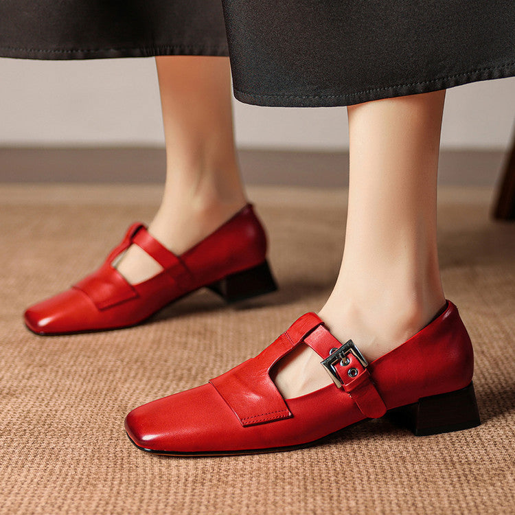 Laletta Genuine Leather Shoes