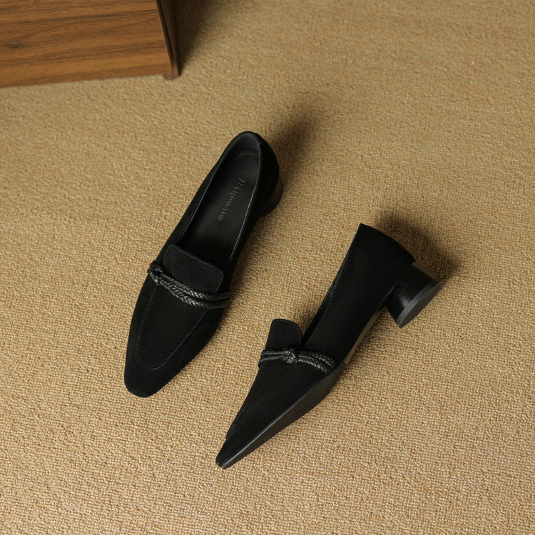 Aven Genuine Suede Loafers