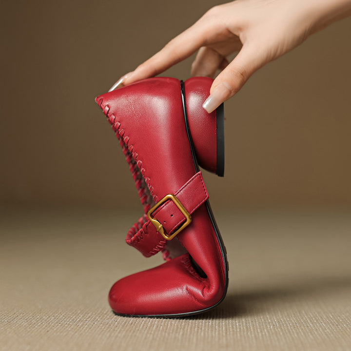 Ilya Genuine Leather Mary Janes