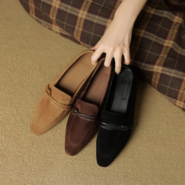 Aven Genuine Suede Loafers