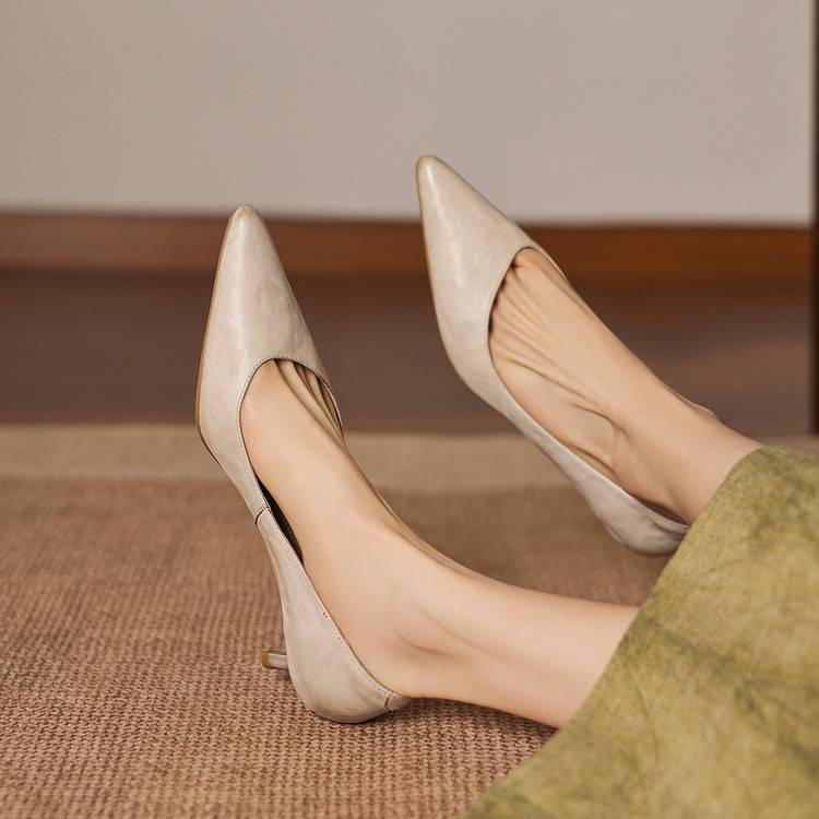 Riva Genuine Leather Heels