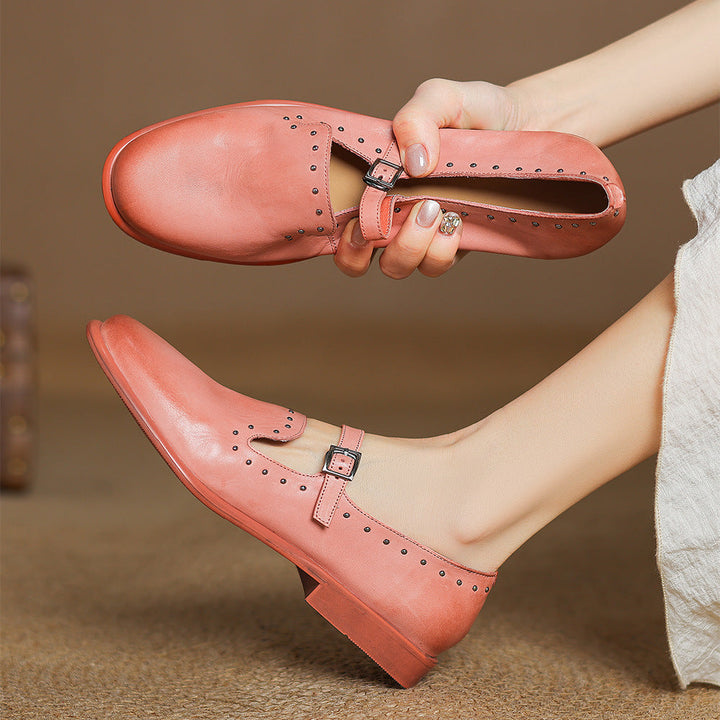 Oraya Genuine Leather Loafers