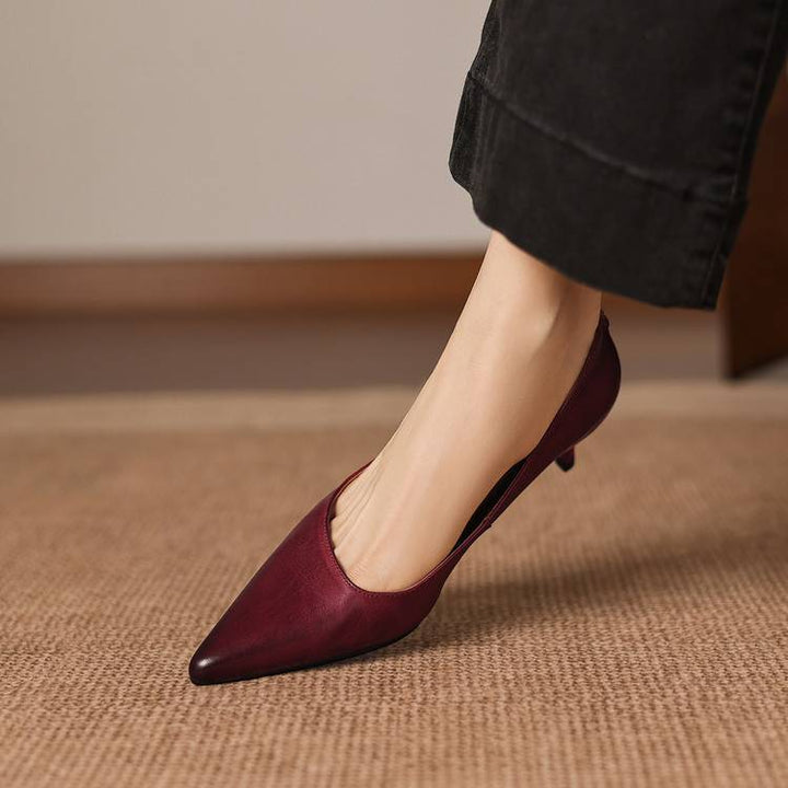 Riva Genuine Leather Heels