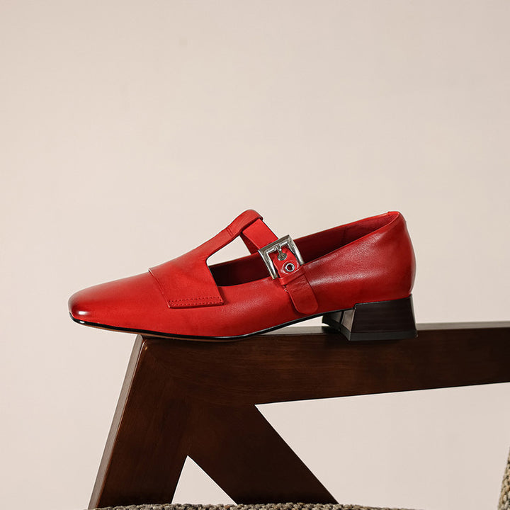 Laletta Genuine Leather Shoes