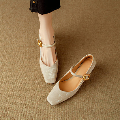 Nara Genuine Leather Heels