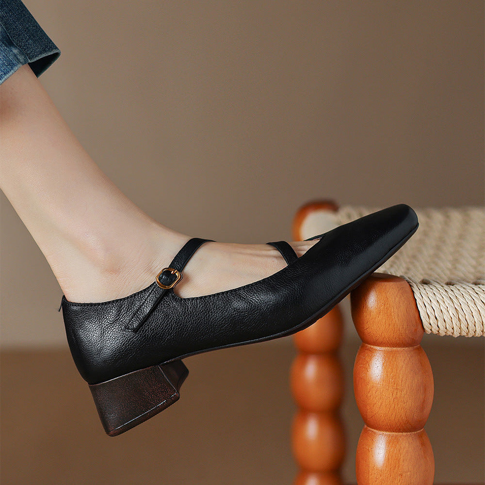 Ossa Genuine Leather Heels