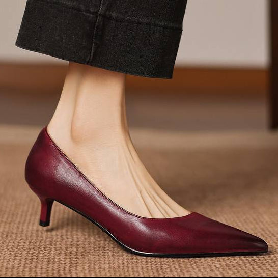 Riva Genuine Leather Heels