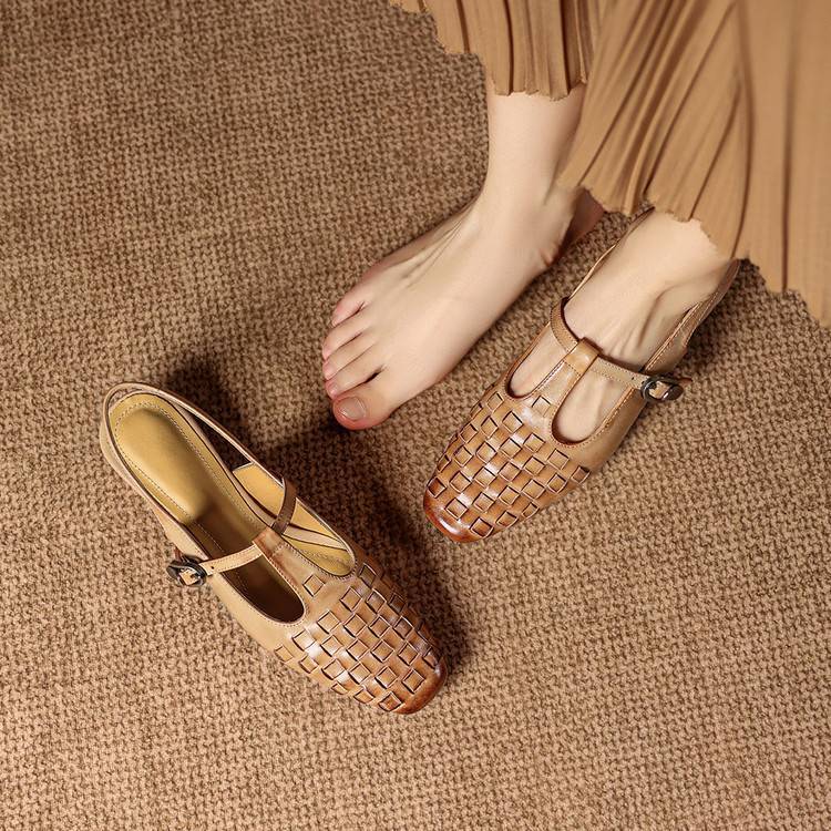 Lietta Genuine Leather Heels