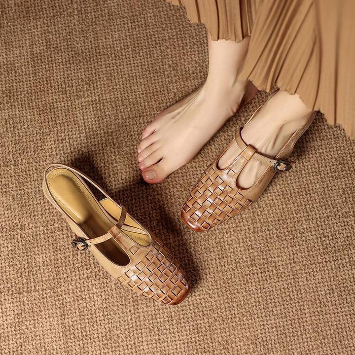 Lietta Genuine Leather Heels