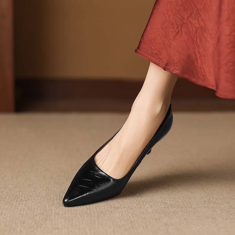 Verona Genuine Leather Heels