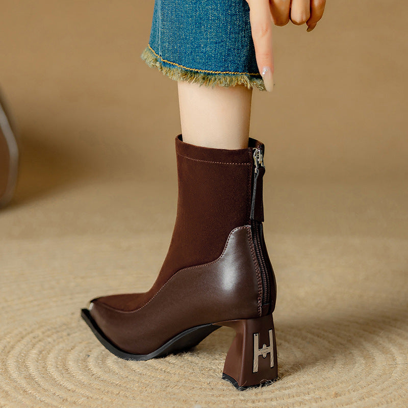 Ellara Genuine Leather Boots