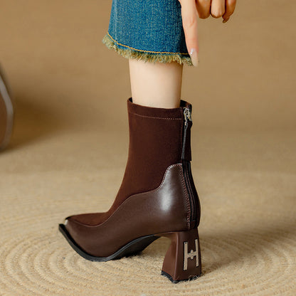 Ellara Genuine Leather Boots