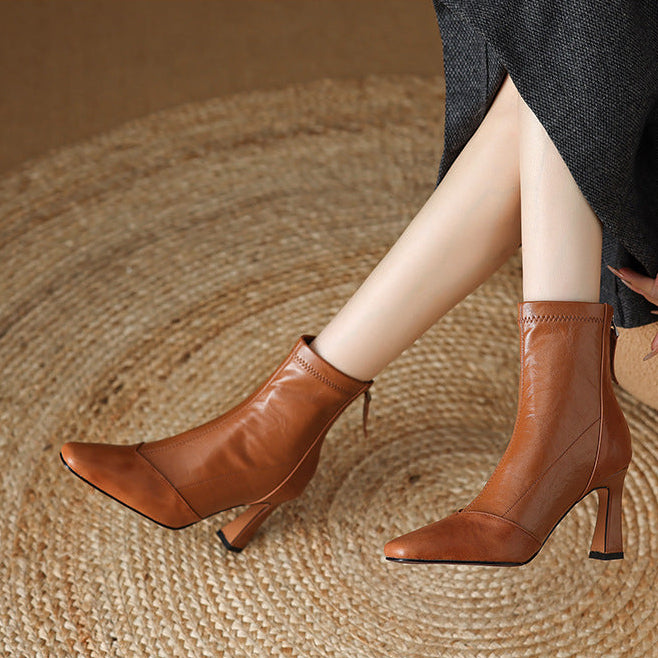 Orlina Genuine Leather Boots