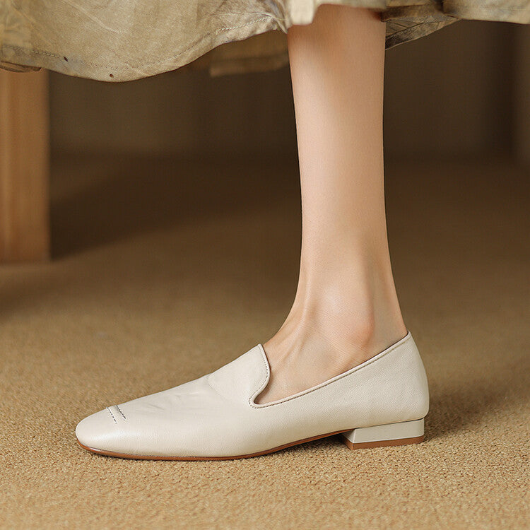 Alana Genuine Leather Loafers