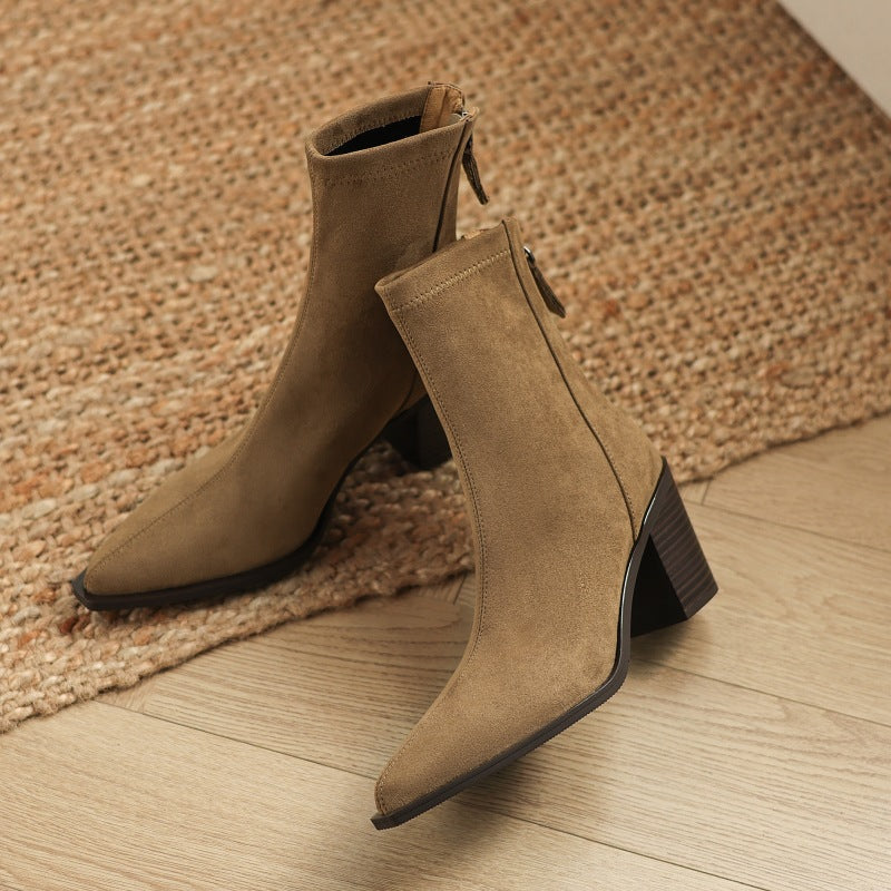 Sarli Genuine Suede Boots