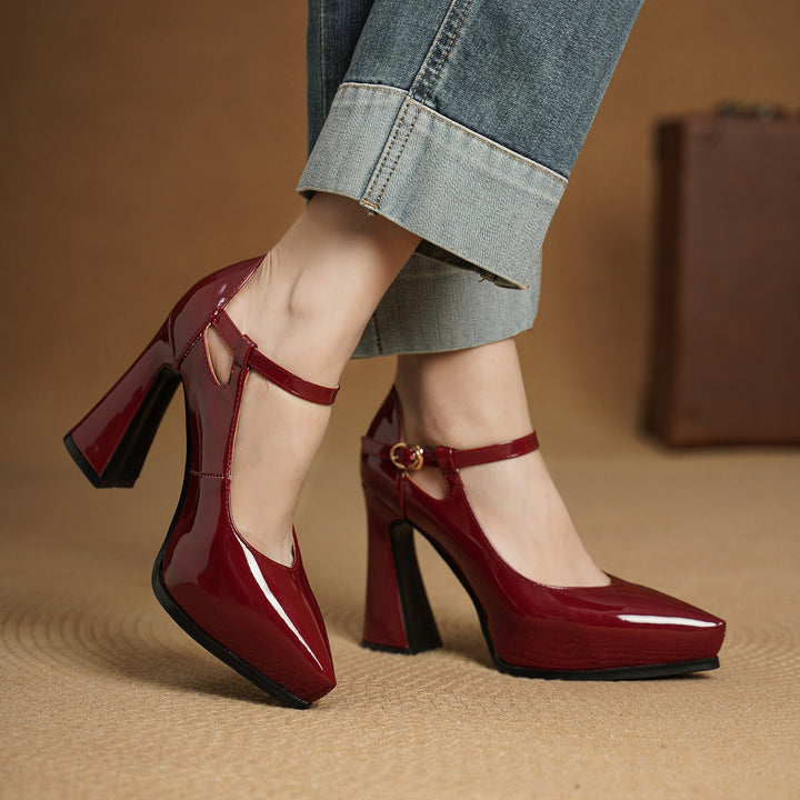 Cressa Genuine Leather Heels
