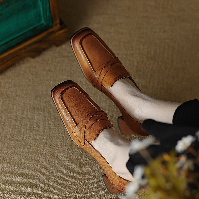 Valenne Genuine Leather Heels