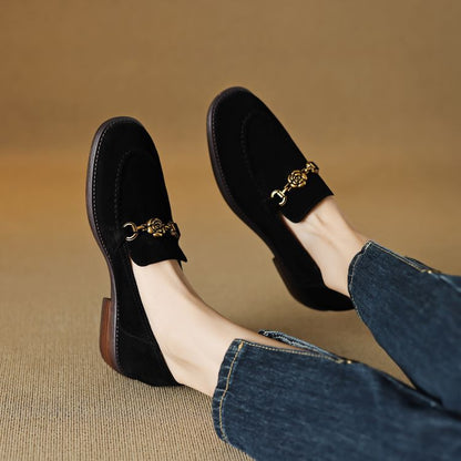 Émile Genuine Suede Loafers