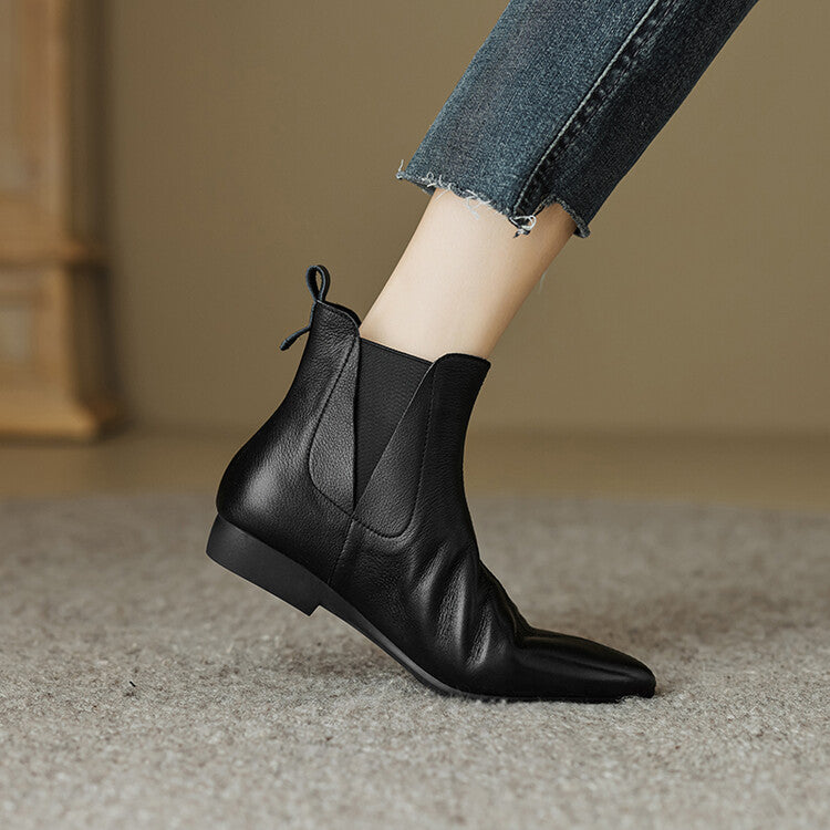 Sara Genuine Leather Boots