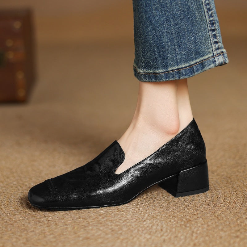 Alis Genuine Leather Loafers