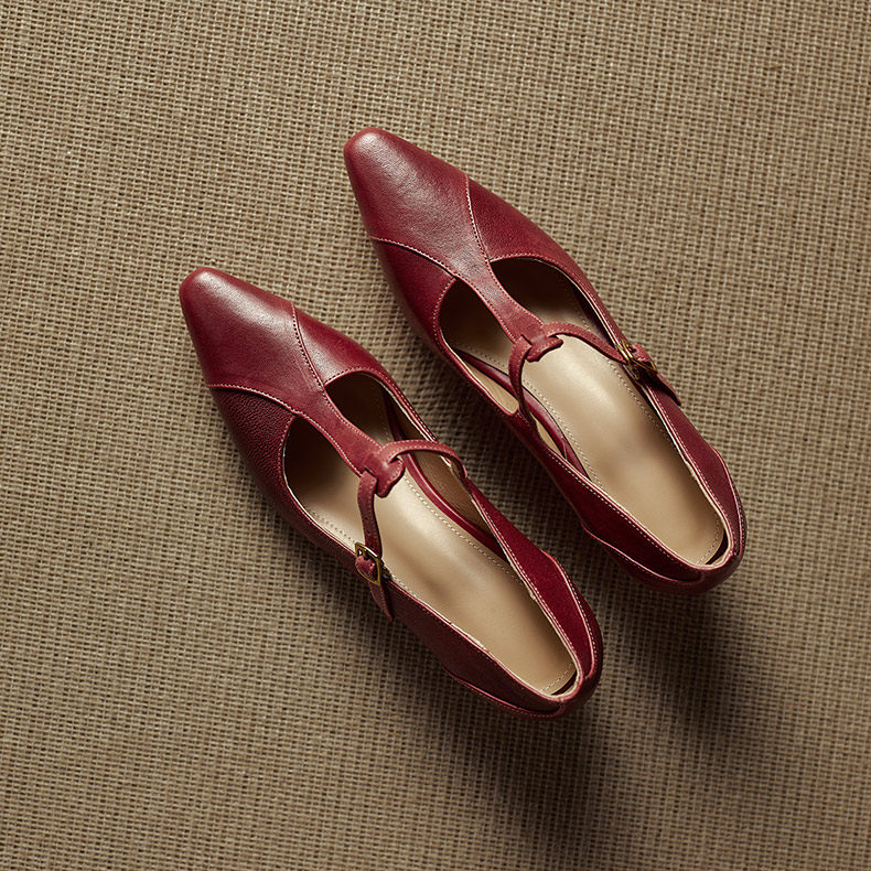 Veloria Genuine Leather Heels