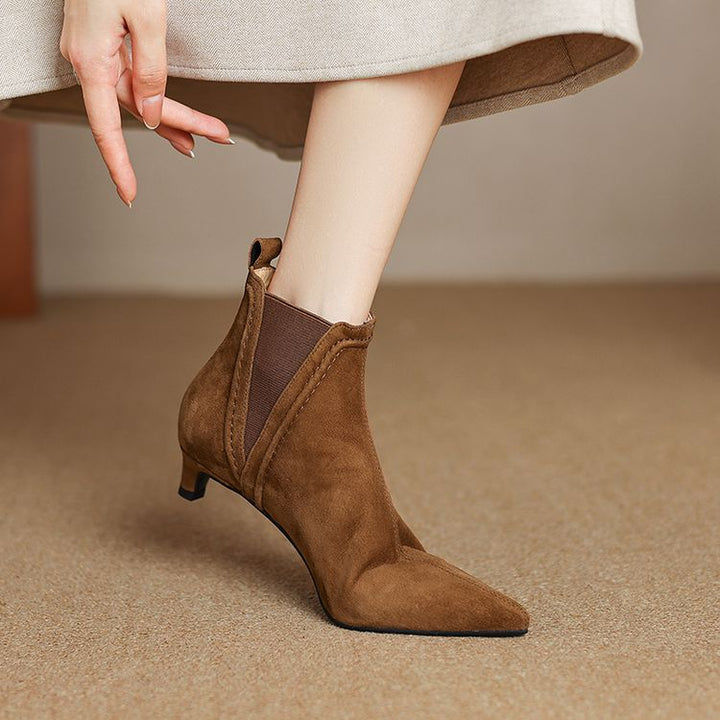 Vayla Genuine Suede Boots