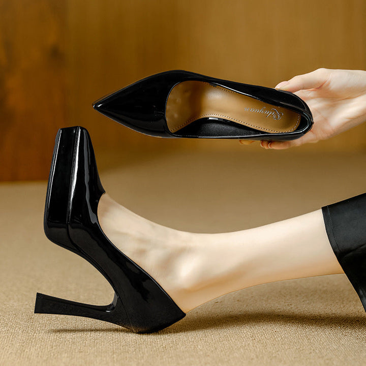 Vela Genuine Leather Heels