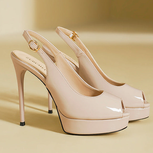 Arvella Leather Heels