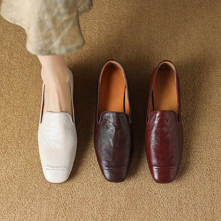 Alana Genuine Leather Loafers