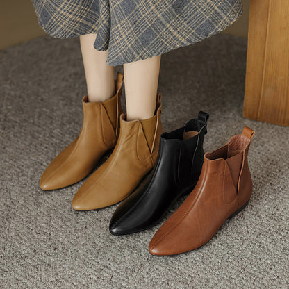 Sara Genuine Leather Boots