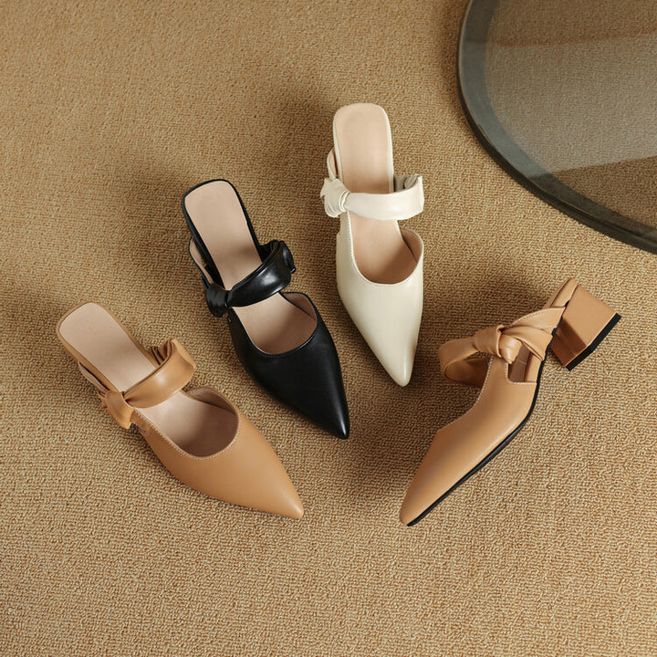 Noressa Leather Mules