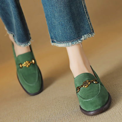 Émile Genuine Suede Loafers