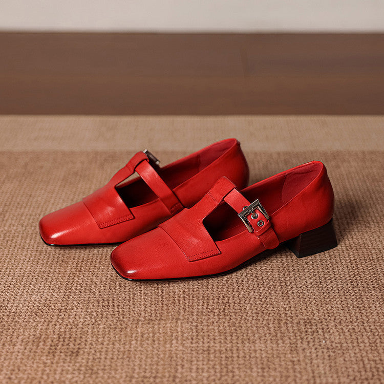 Laletta Genuine Leather Shoes