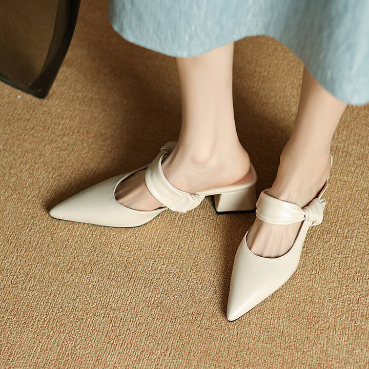 Noressa Leather Mules