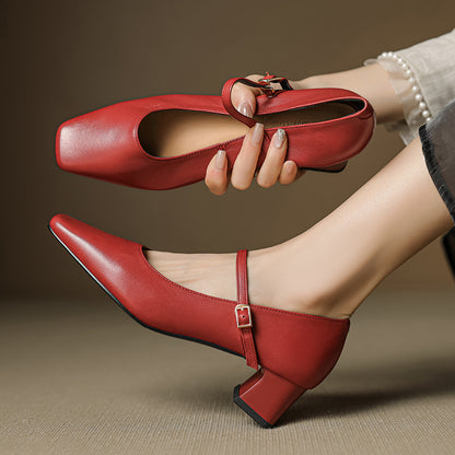 Lévana Genuine Leather Heels