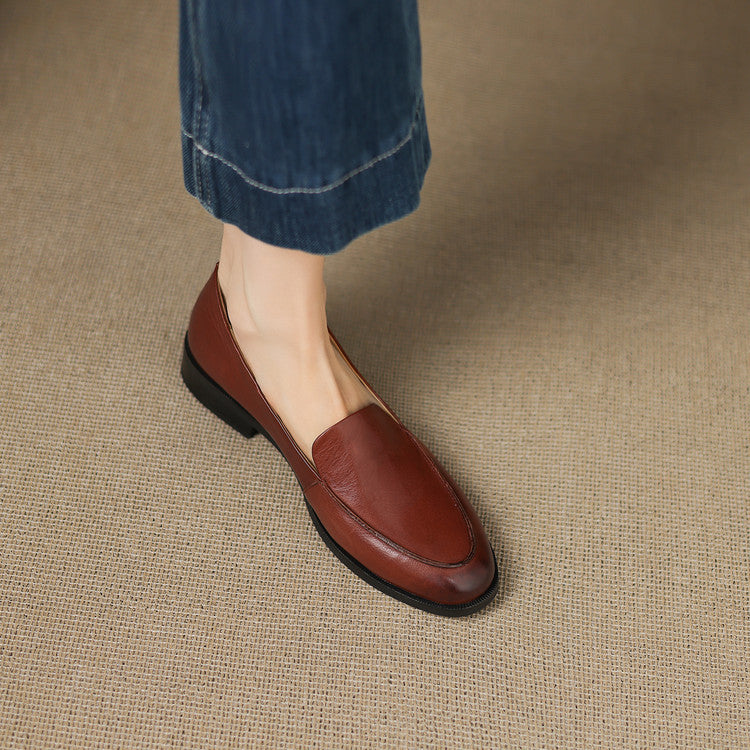 Mara Genuine Leather Loafers