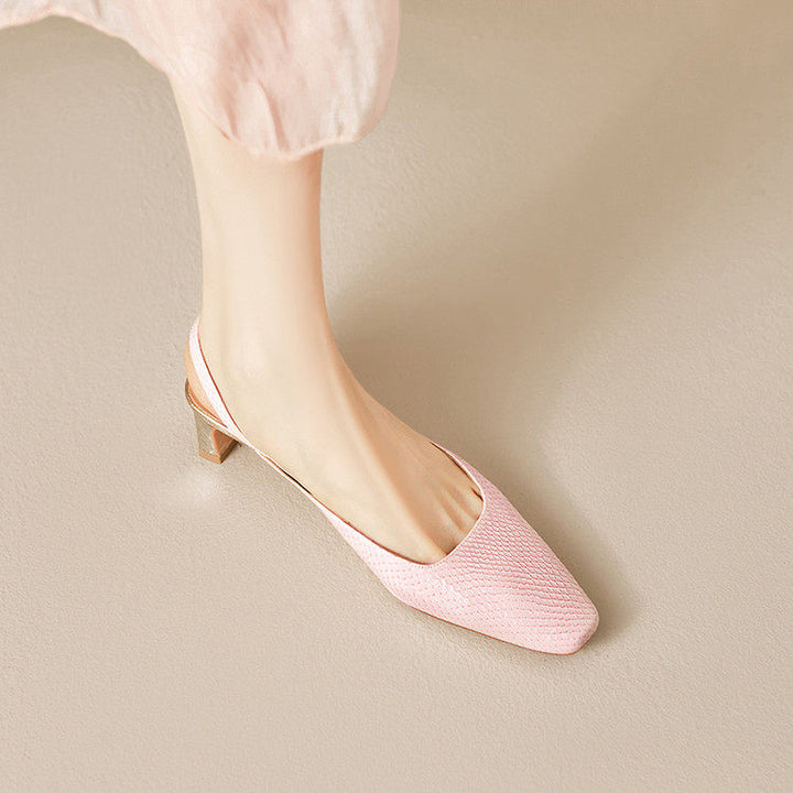 Lesta Genuine Leather Heels